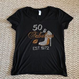 50 and Fabulous t-shirt